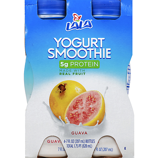 Lala Guava Yogurt Smoothie 4-7 Fl. Oz. Bottles