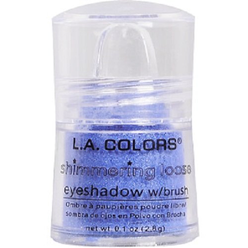 LA Colors Shimmering Loose Eyeshadow, Peek A Blue