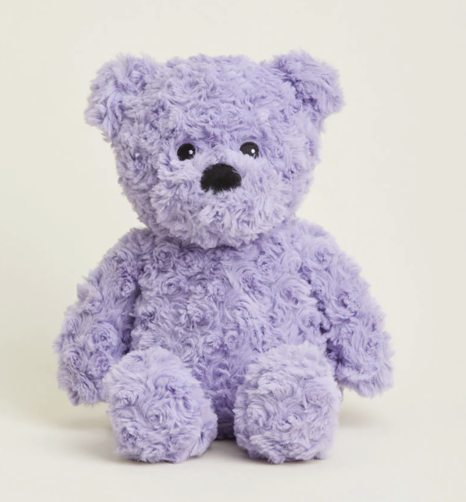 Heating Pad - Purple Curly Bear Warmie