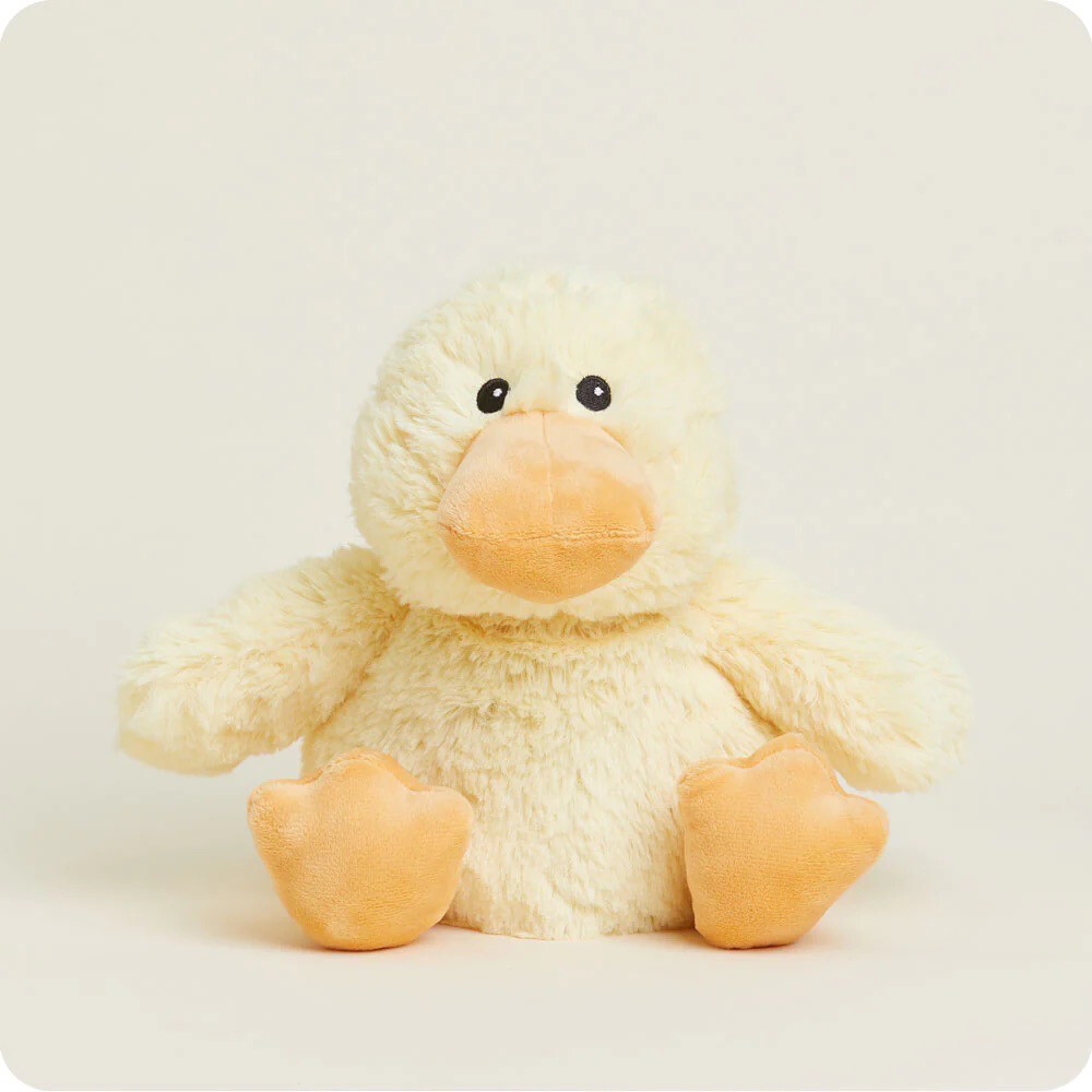 Warmies CP-DUC-1 Duck Stuffed Animal, Plush, Yellow