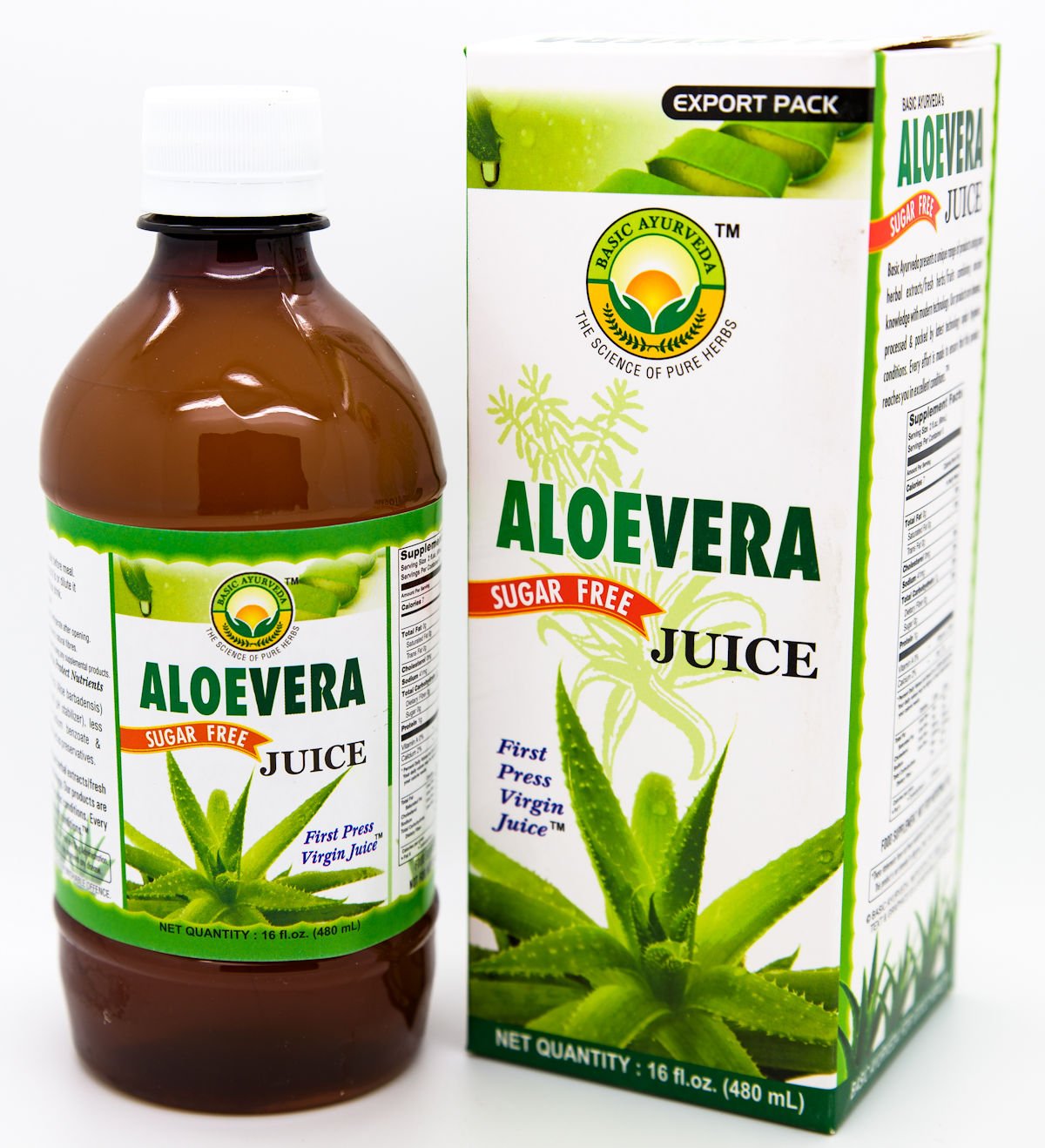 Basic Ayurveda Sugar Free Aloe Vera Juice