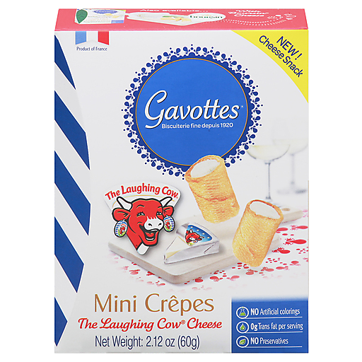 Gavottes The Laughing Cow Cheese Mini Crepes