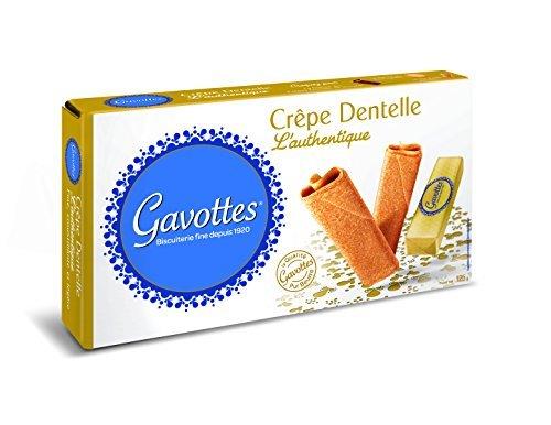 Gavottes French Crispy Crepe Dentelle Cookies