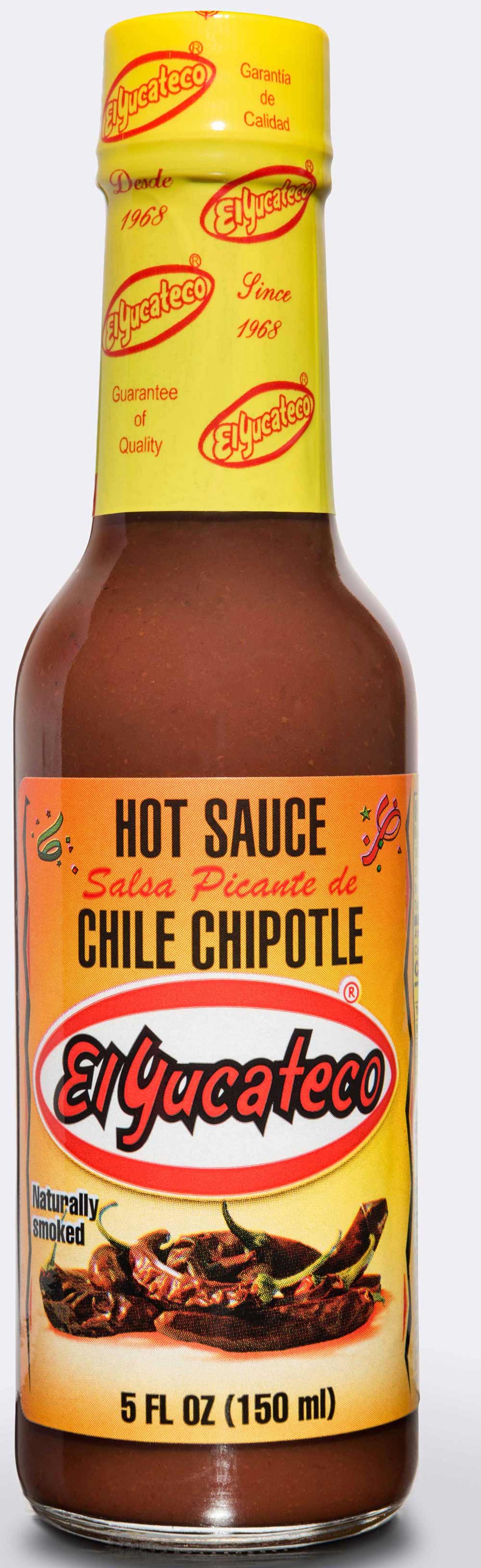 El Yucateco Hot Chipotle Sauce 5 Oz