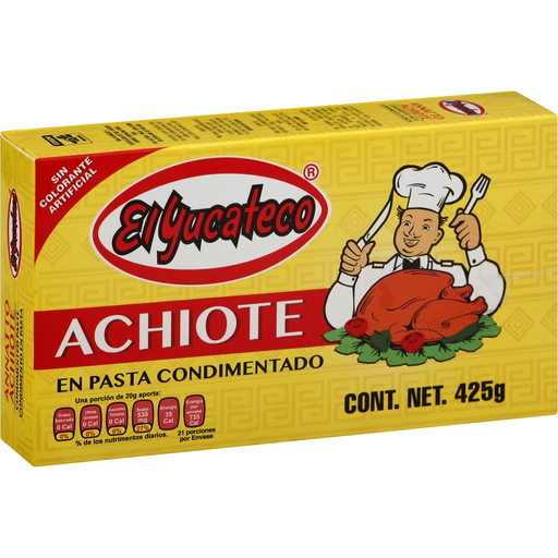 El Yucateco Annatto Paste Block 15 Oz., PK12