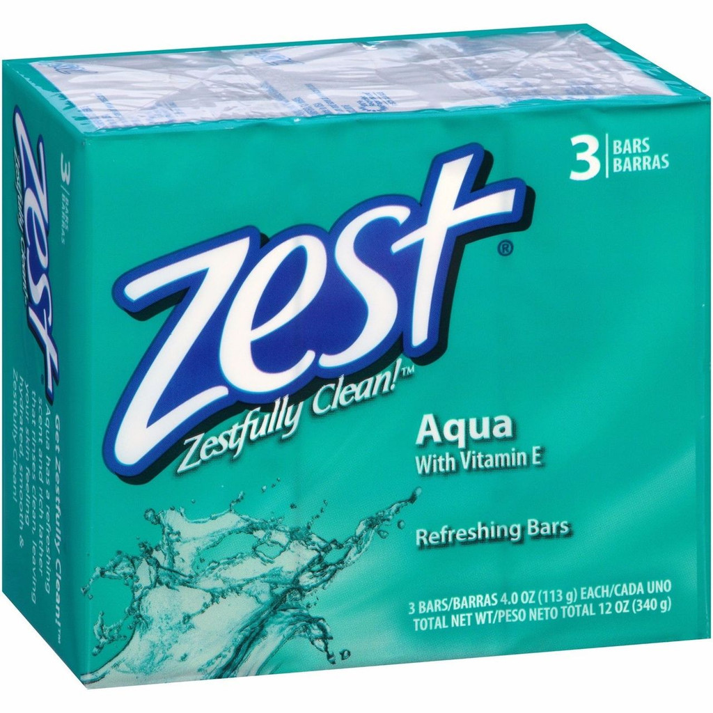 Zest Pure Cleansing Bars, Aqua