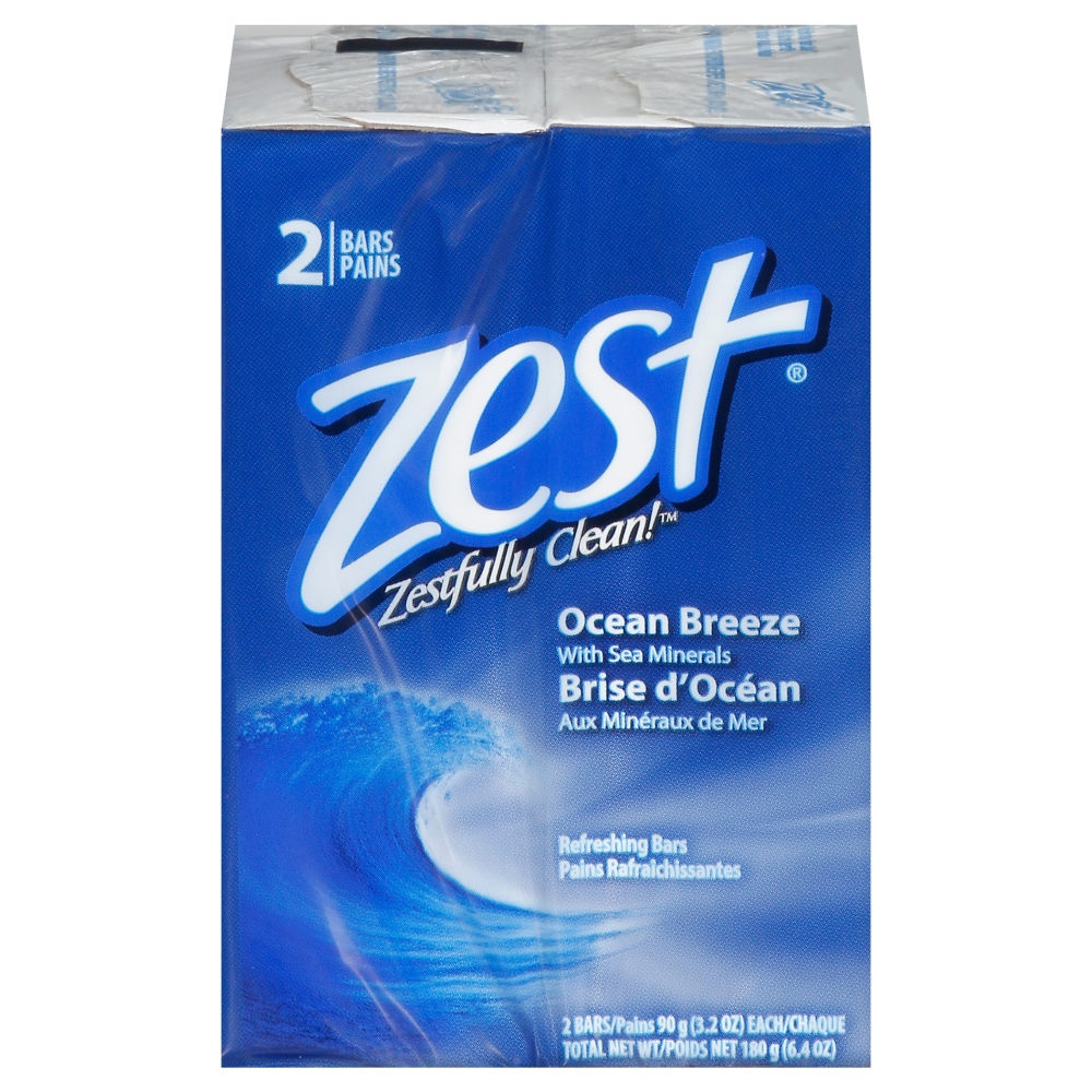 Zest Ocean Breeze Soap Bar 2ct