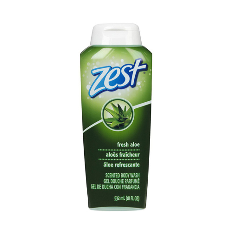 Zest Fresh Aloe Body Wash 18 Fl. Oz. Bottle