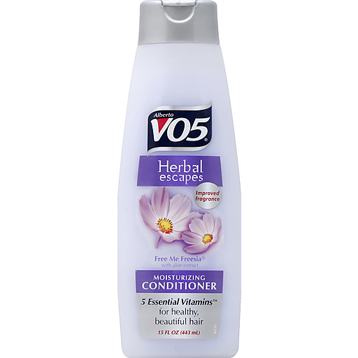 Alberto VO5 Herbal Escapes Conditioner, Moisturizing, Free Me Freesia, With Aloe Extract