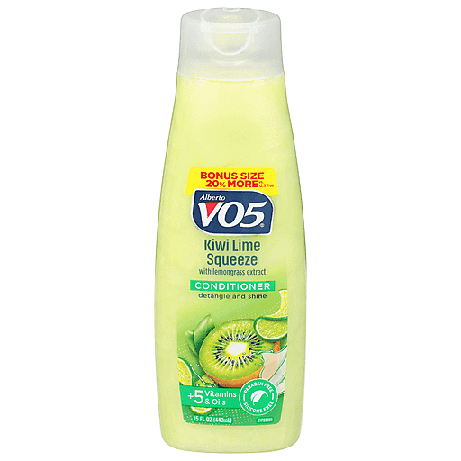 Alberto VO5 Conditioner, Kiwi Lime Squeeze, Bonus Size 15 Fl Oz