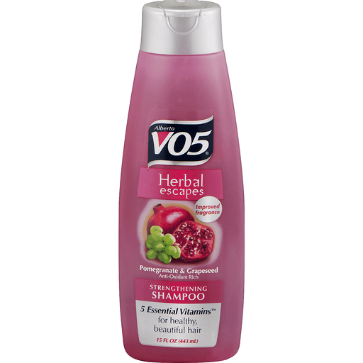 Alberto VO5 Herbal Escapes Strengthening Shampoo Pomegranate & Grapeseed