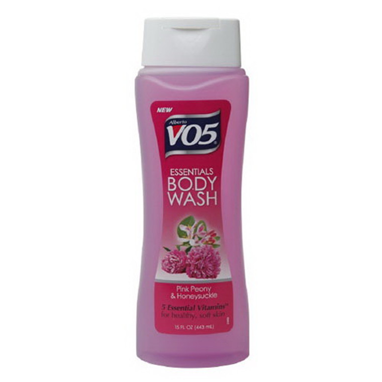 Alberto VO5 Body Wash, Essentials, Pink Peony & Honeysuckle
