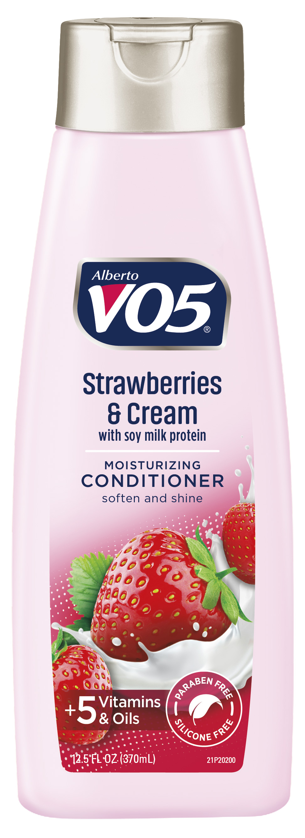 Alberto VO5 Conditioner - Moisture Milks Strawberries & Cream 12.50 Fl Oz