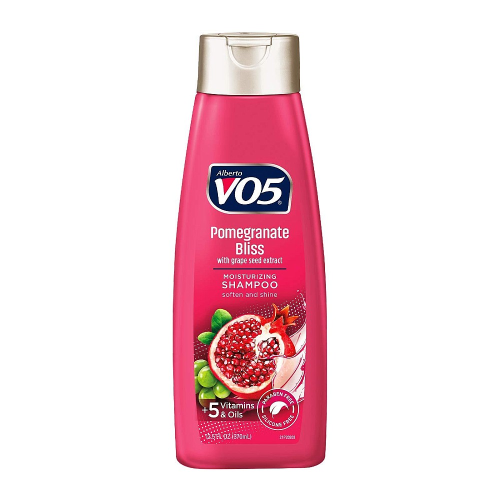 Alberto VO5 Herbal Escapes Shampoo, Moisturizing, Pomegranate Bliss
