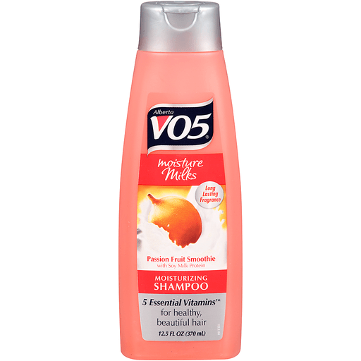Alberto VO5 Moisture Milks Passion Fruit Smoothie Moisturizing Shampoo 12.5 Fl. Oz. Squeeze Bottle