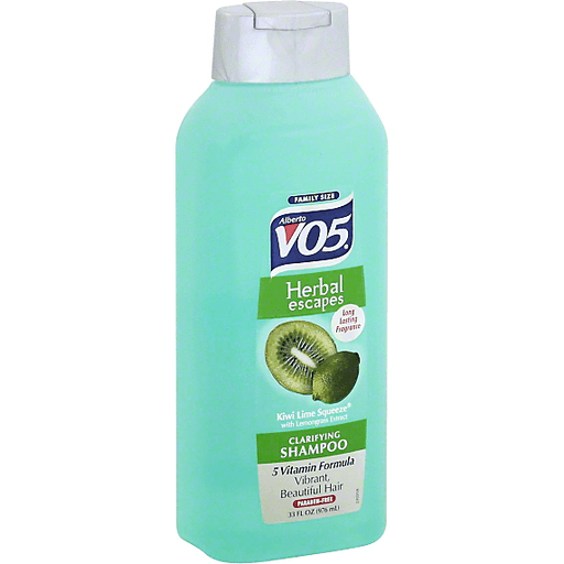 Alberto VO5 Herbal Escapes Shampoo, Clarifying, Kiwi Lime Squeeze, Family Size