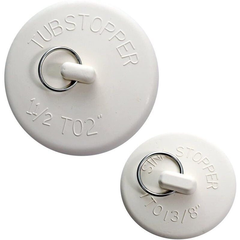 Topzone Drain Stopper Plugs 2pc X