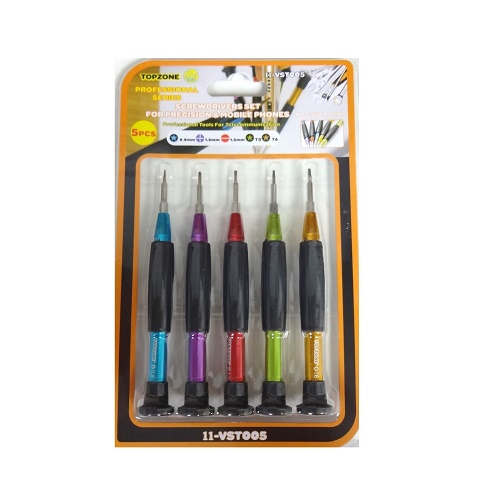 Screwdriver Set 5pc Asst Sizes-whole