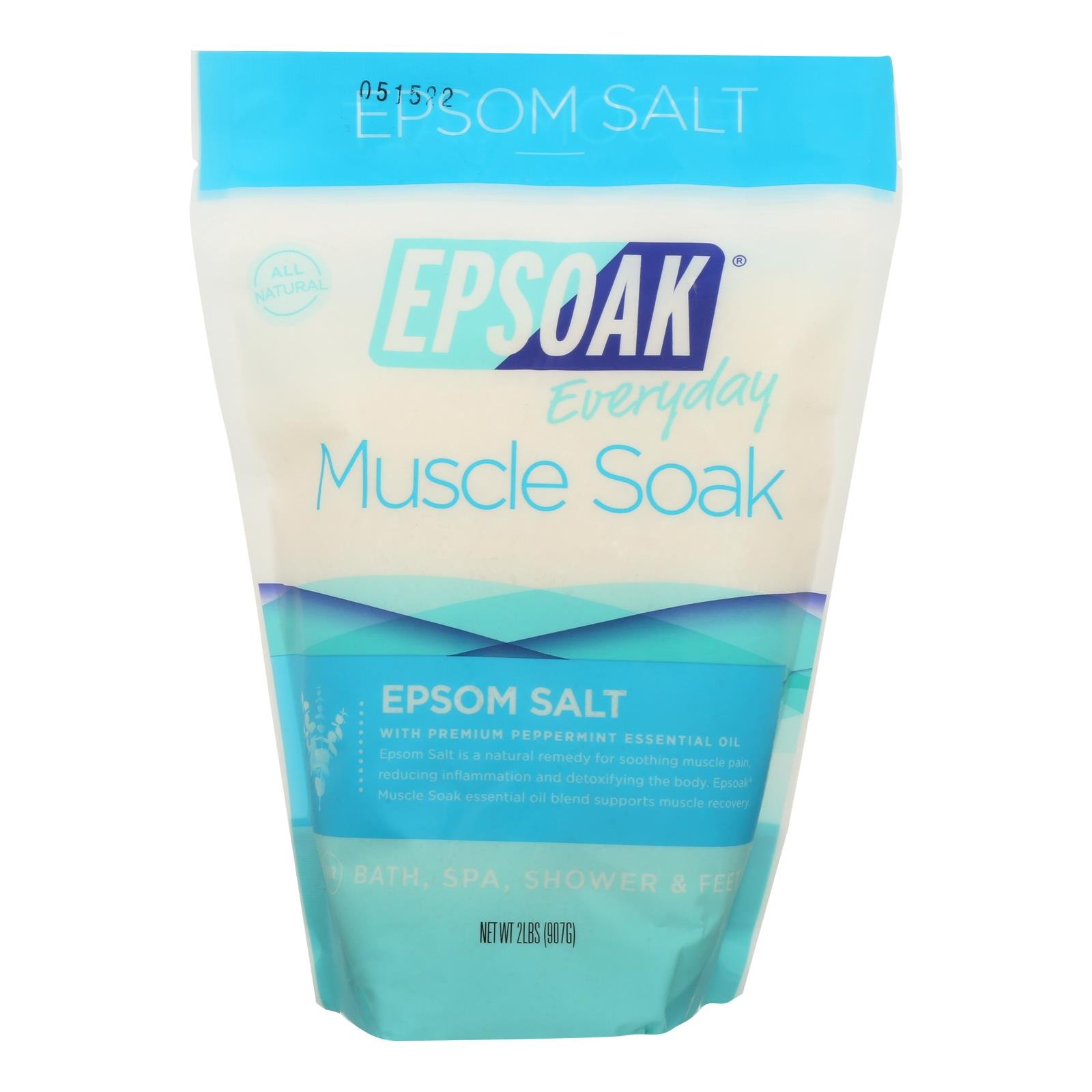 Epsoak Epsm Salt Peo Muscle Soak - Case Of 6 - 2 LB