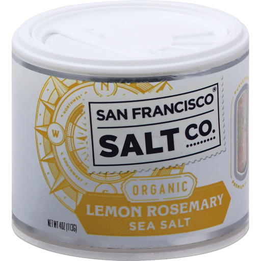 San Francisco Salt Sea Organic, Lemon Rosemary