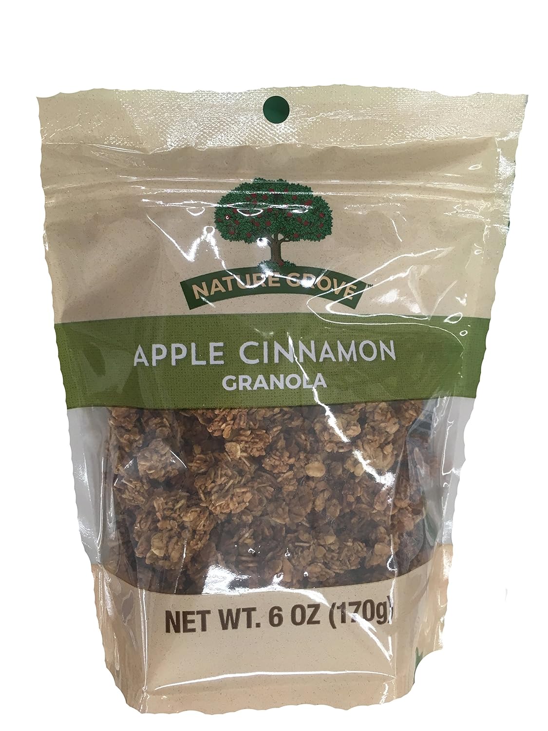 Nature Land Candles Calories Of APPLE CINNAMON GRANOLA, UPC