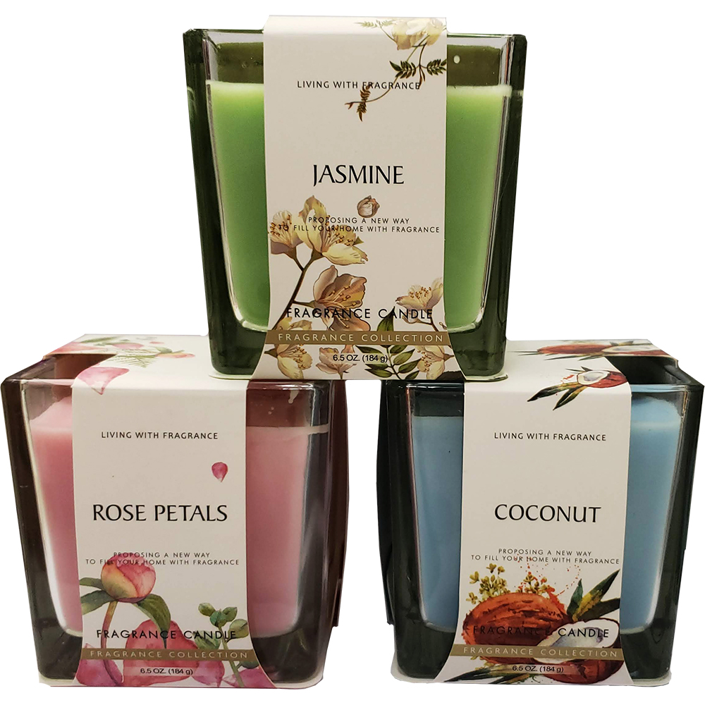 Living with Fragrance Candle Square
