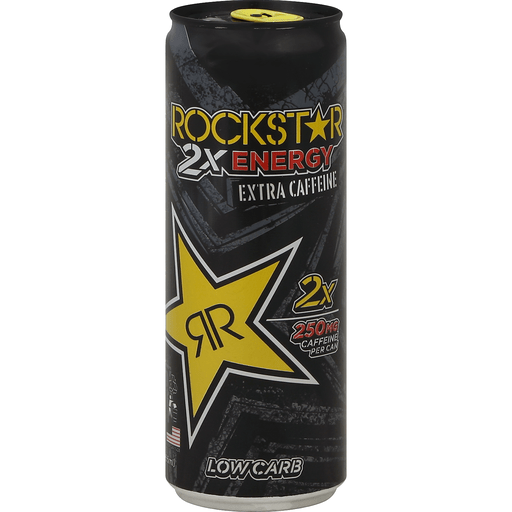 Rockstar 2X Energy, Extra Caffeine