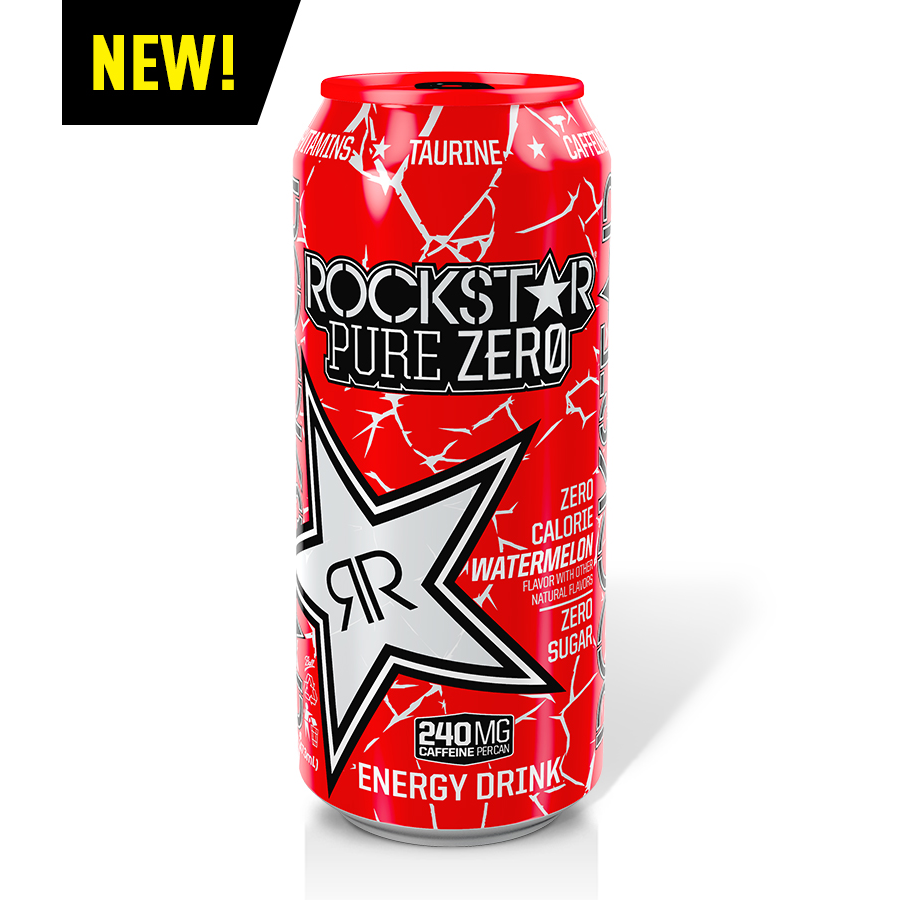 Rockstar Pure Zero Watermelon Energy Drink - 16 Fl Oz Can