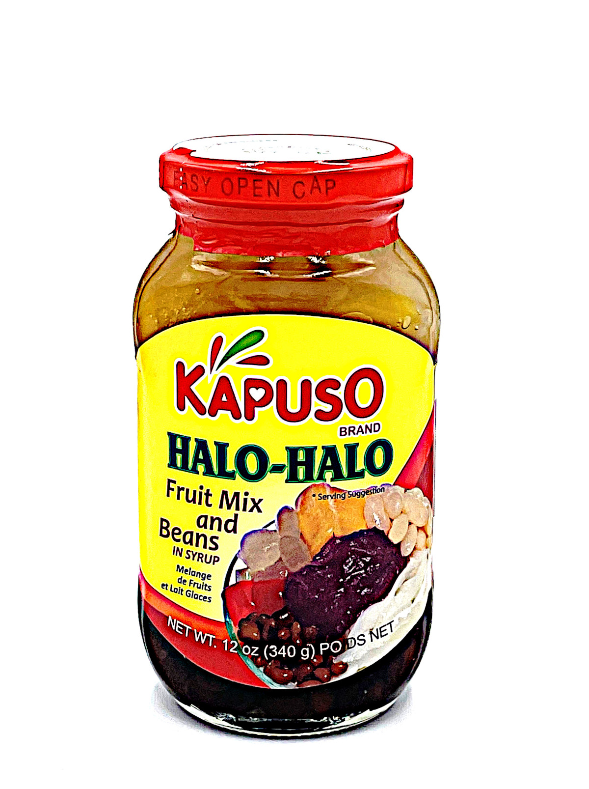 Kapuso Halo-Halo Fruit Mix And Beans In Syrup - 340g