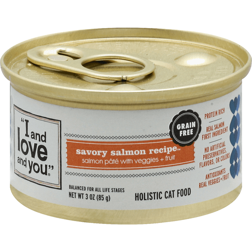 I and Love and You Savory Salmon Pate Wet Cat Food - 3oz