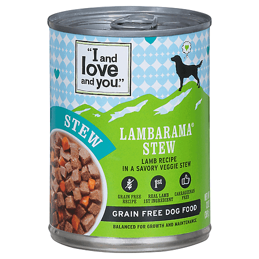 I And Love And You Lamb-a-rama Stew Lamb + Veggie Wet Dog Food - 13oz/12pk