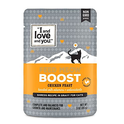 I And Love And You Feed Meow Boost - Cat Topper