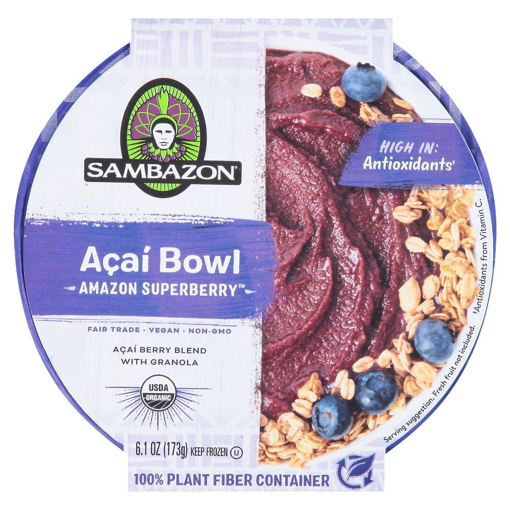 Sambazon Acai Bowl, Amazon Superberry 6.1 Oz