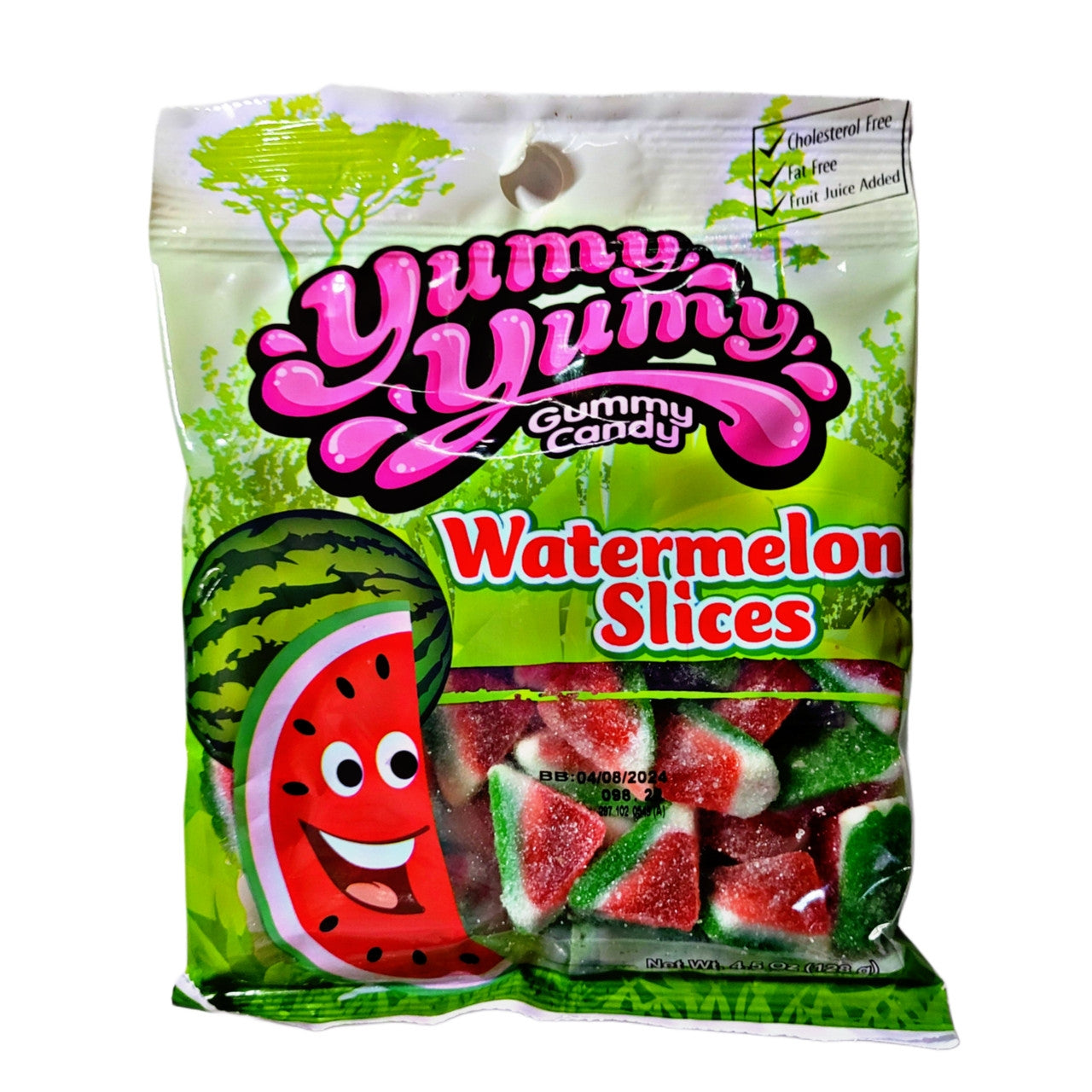 Yumy Yumy Gummy Candy Watermelon Slices