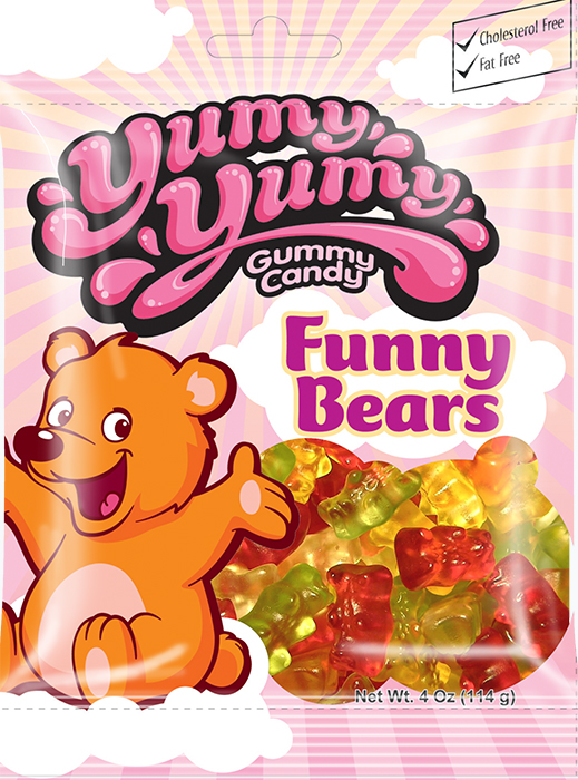 Yummy Yummy Funny Bears