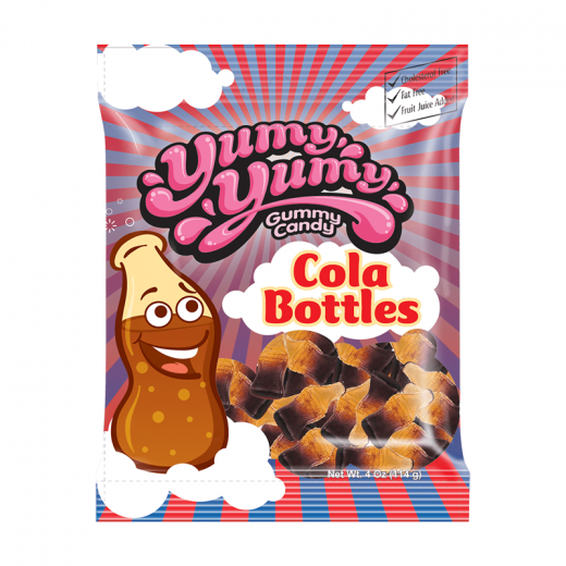 Yummy yummy gummy candy Cola Bottles
