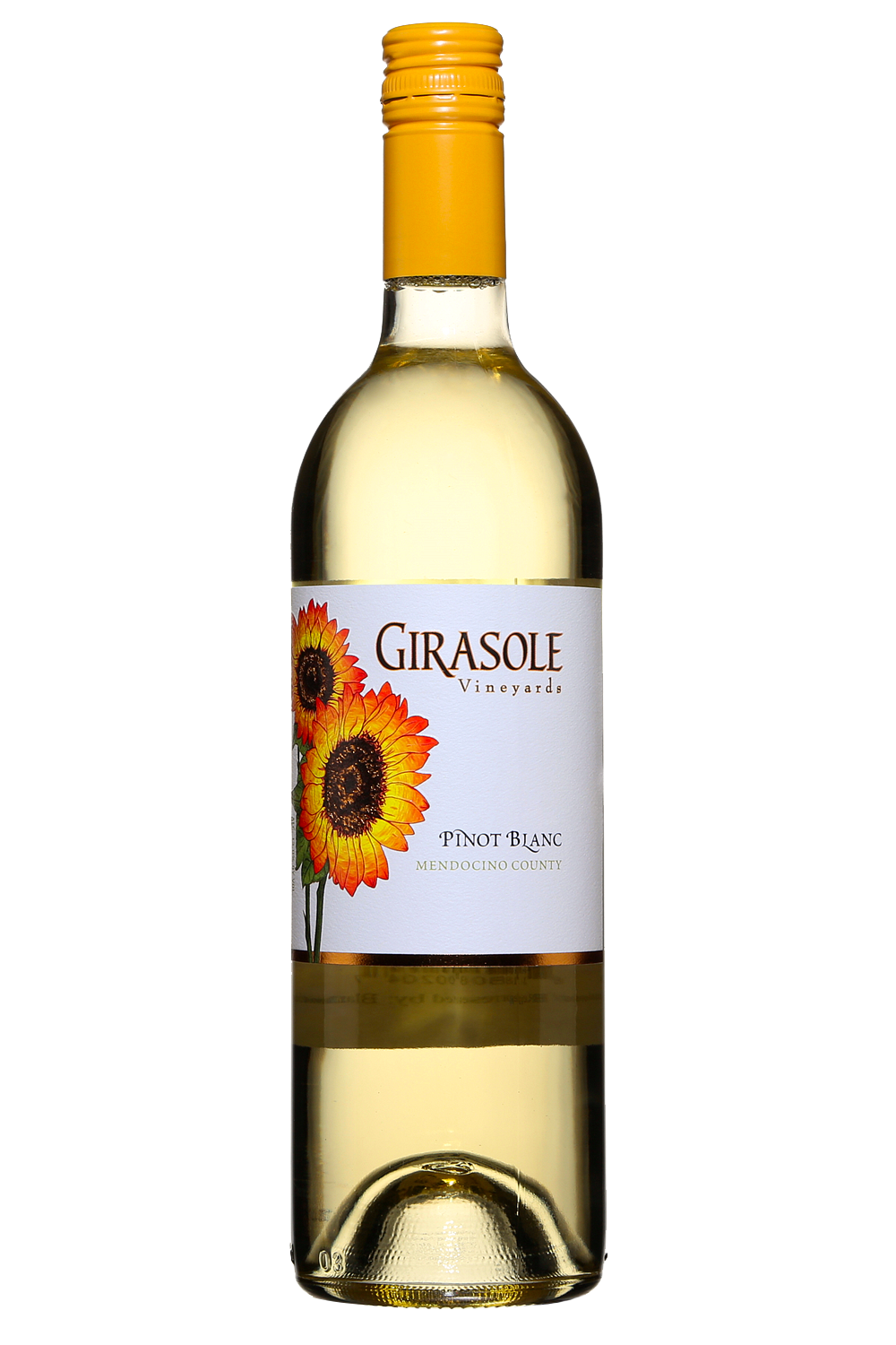 Girasole 12 Bottle Case Mendocino Pinot Blanc 2022 W/ Shipping