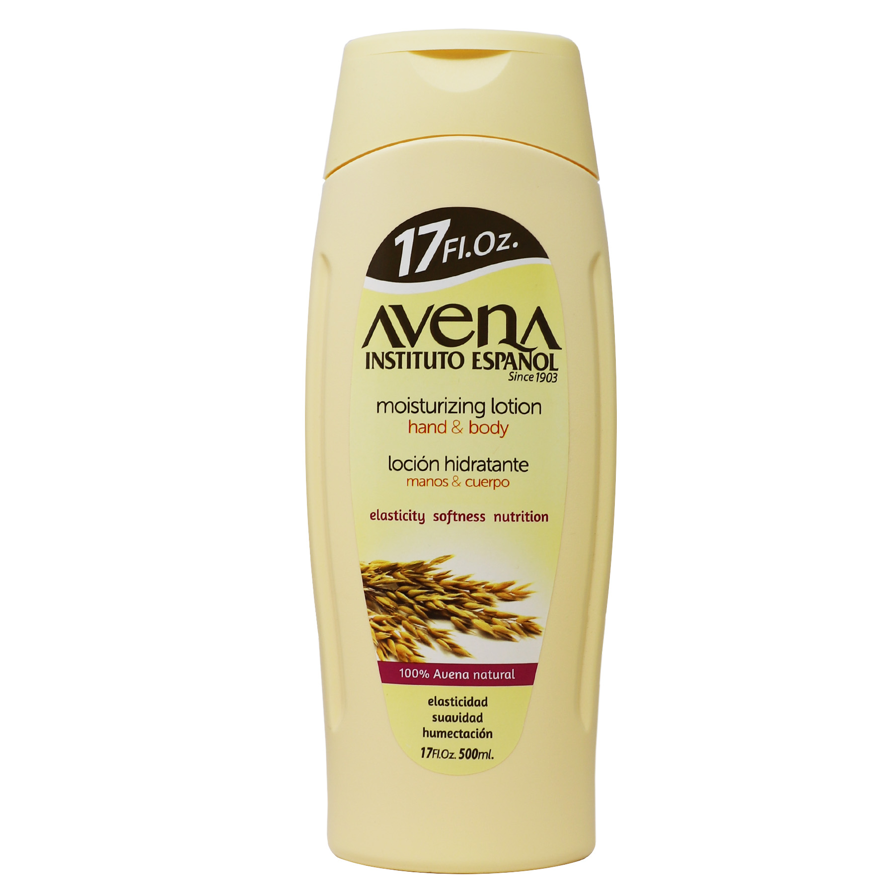 Avena Moisturizing Milk Hand & Body Lotion 17 Oz