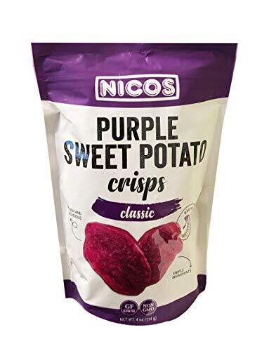 Nicos Purple Sweet Potato Crisps Classic