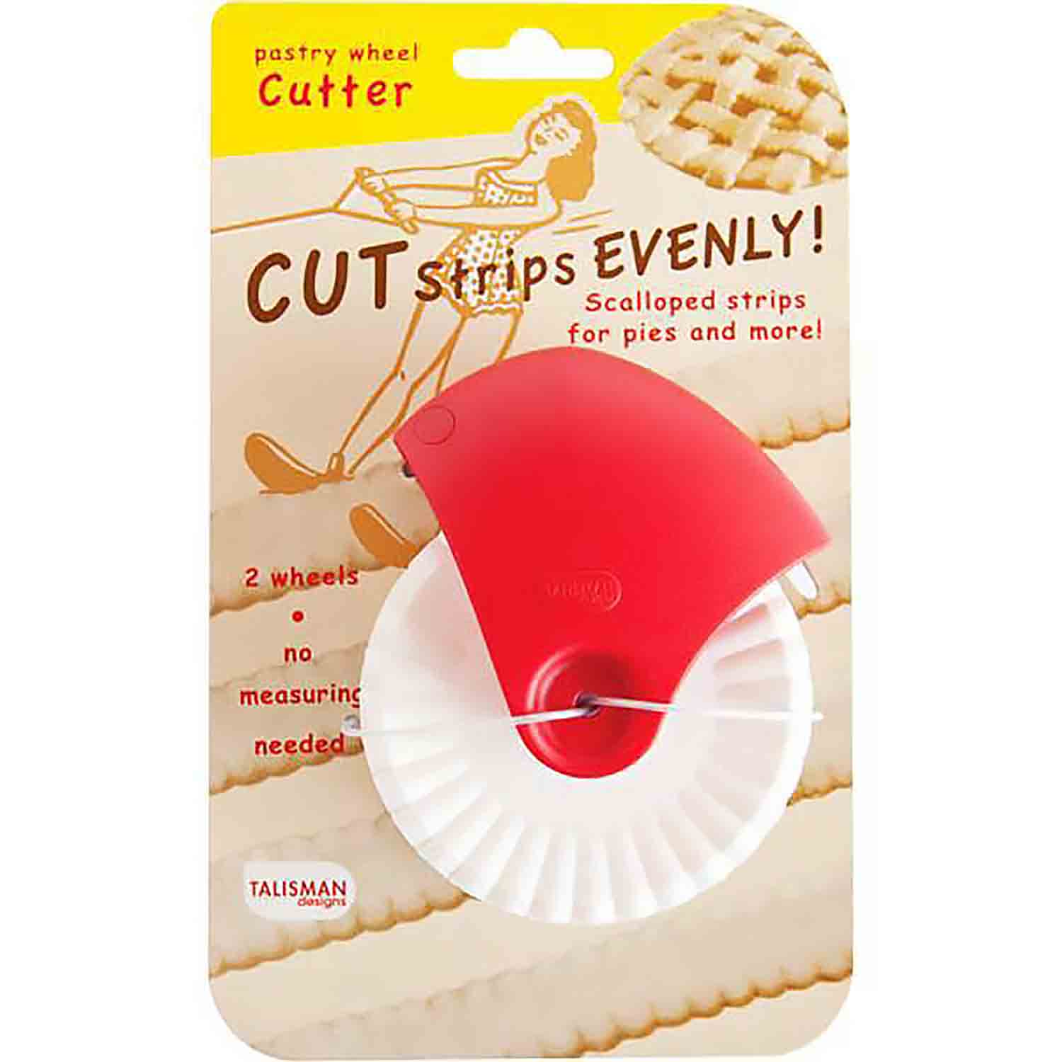 Talisman Designs 00543PRO Pastry Wheel Cutter