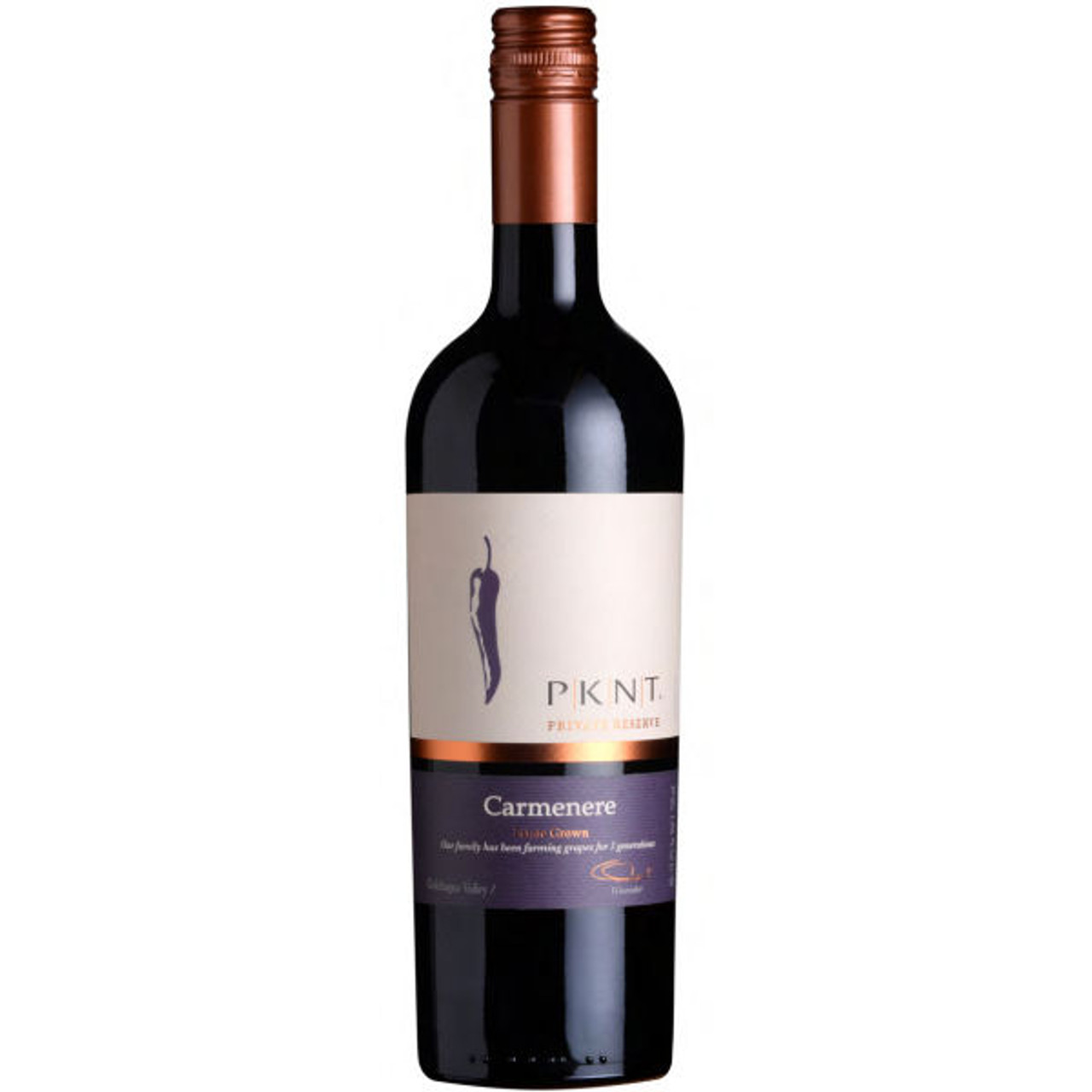 Pknt 12 Bottle Case Private Reserve Carmenere 2020 (Chile) W/ Shipping