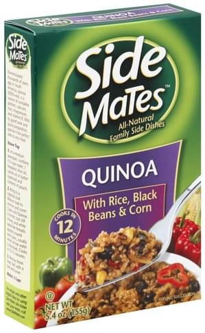 Side Mates Quinoa With Rice, Black Beans & Corn