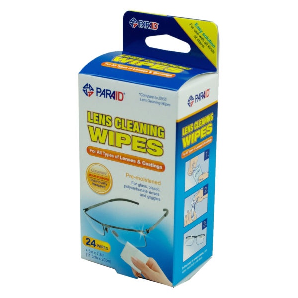 Bulk buys 24 Count Multi-Purpose Lens Cleaning Wipes