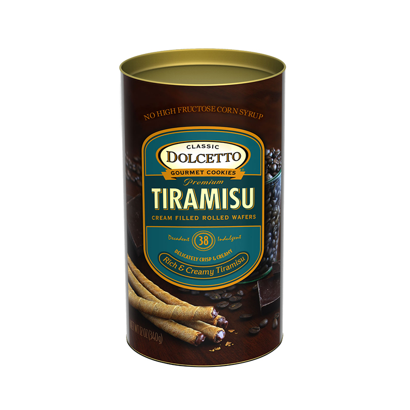 Dolcetto Tiramisu Rolled Wafers