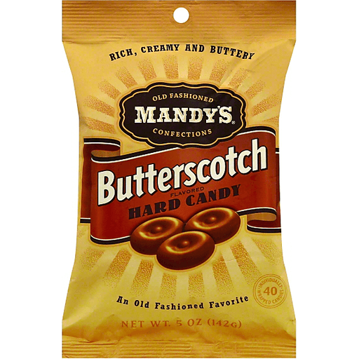 Mandy's Candy, Hard, Butterscotch Flavored