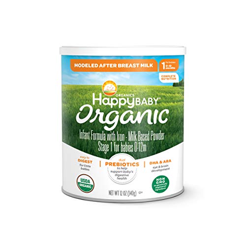 Happy Baby Organic Powder Infant Formula - 12oz