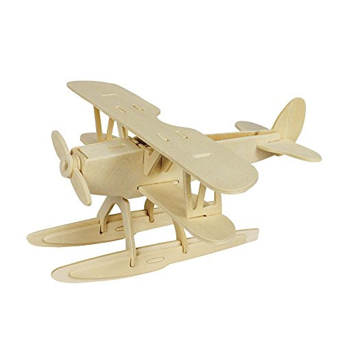 Hands Craft. Seaplane - 3D Wooden Puzzle