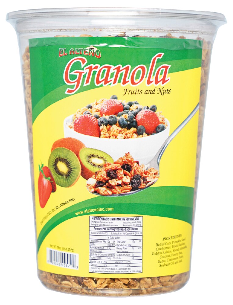 El Alteno Fruits And Nuts Granola