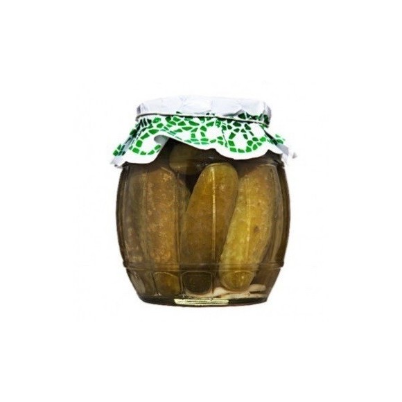 Square Old Style Cucumbers In Brine - 23.63 Oz
