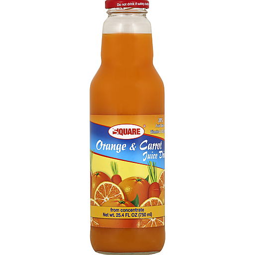 Square Juice Drink, Orange & Carrot